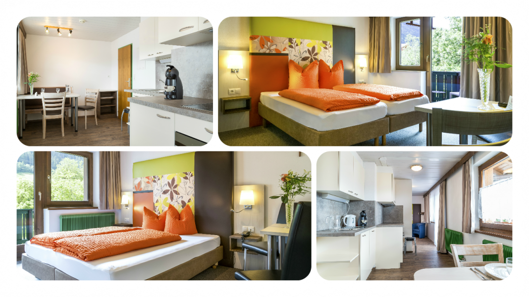BUCHEN Sie online oder telefonisch herrliche TAGE mit wunderbarer BERGKULISSE im *** B&B Appartements GLUNGEZER *** in Tulfes/Tirol bei Innsbruck "Die flotteste 3-Sterne Unterkunft in Tulfes!" Telefon +43 (0) 5223 78302