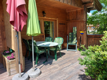 Terrasse zum genießen und verweilen