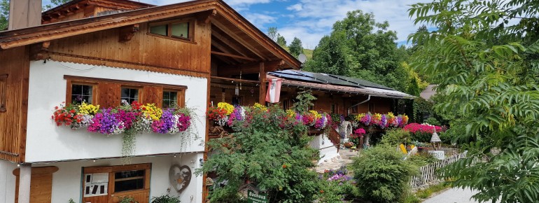 Sommer Ansicht Badhaus