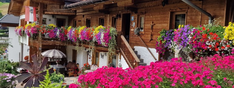 Badhaus im Sommerkleid