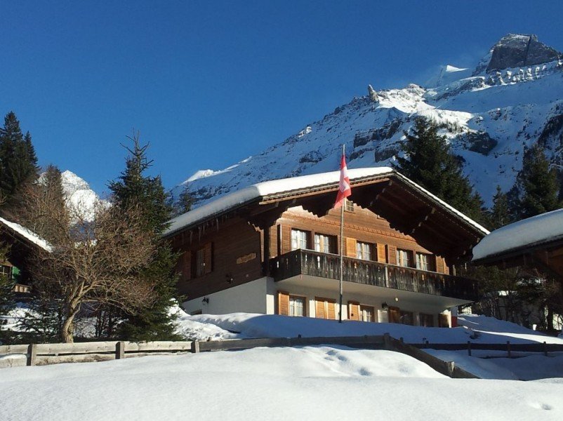 Chalet Bergblume im Winter