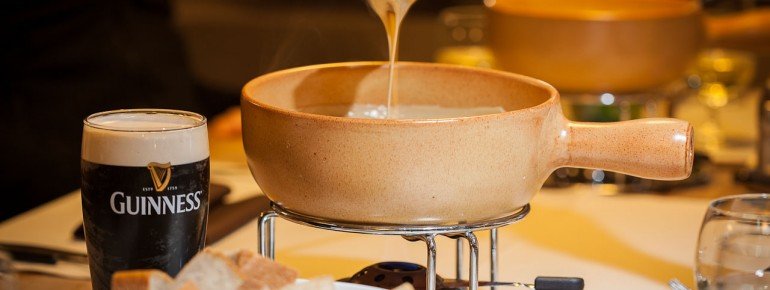 Käse Fondue, Serviert den ganzen Tag jeden Tag