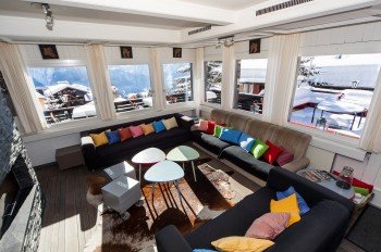 Salon mit Kamin