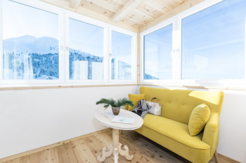 Veranda in den Junior Suiten