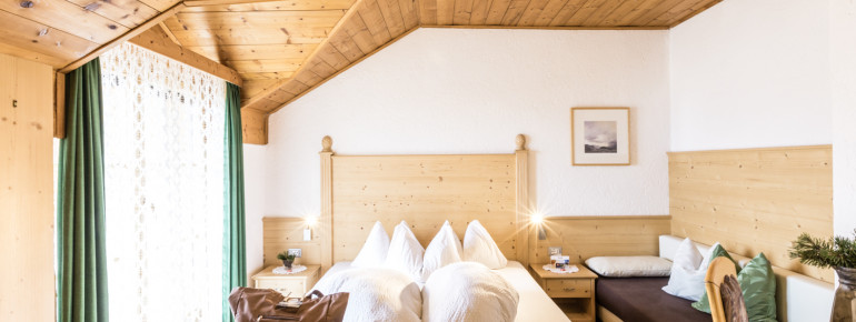 Doppelzimmer Schwarzhorn & Latemar