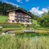 Das Berghotel im Sommer