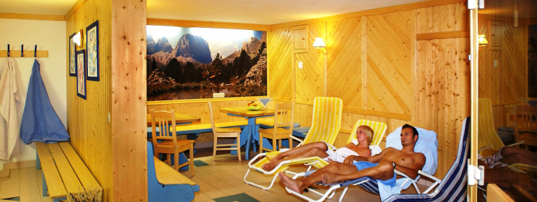 Unsere gemütliche Sauna!
