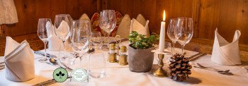 gedeckter Tisch