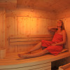 kleine aber feine Zirbenholz-Sauna