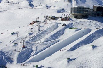 Super-Pipe, Kicker und Rails
