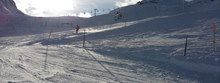 Skiabfahrt
