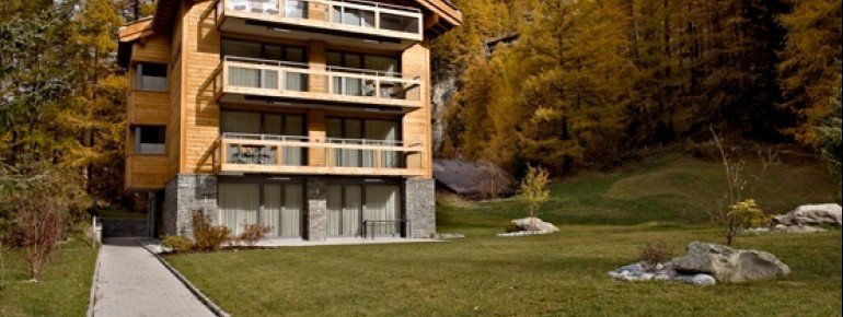 Chalet Altesse im Herbst