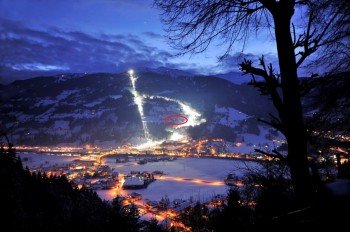 Panorama Wachterhof bei nacht