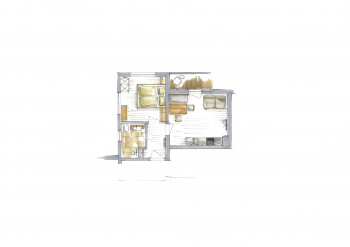Apartment A 2-4 Personen 45m2