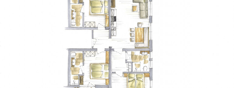 Apartment C 6-8 Personen 85m2