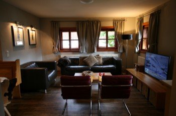 Gemuetliches Wohnzimmer im Erdgeschoss
