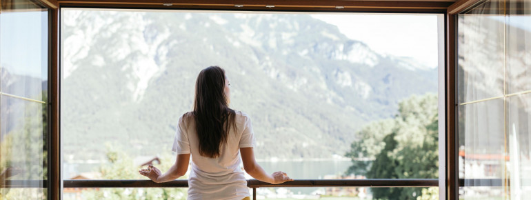 Traumhafter Ausblick Richtung Achensee