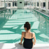 der größte Pool am Achensee (Sportbecken)