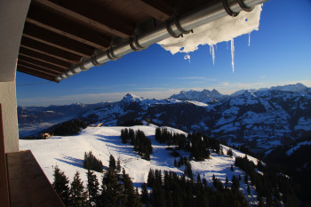 Blick vom Balkon