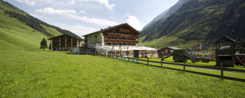 Sommer Ansicht Haus