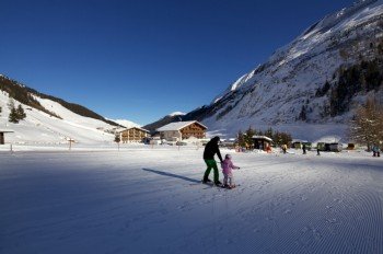 Skifahren bis zur Haustür