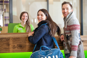 Rezeption mit den Explorer Buddies