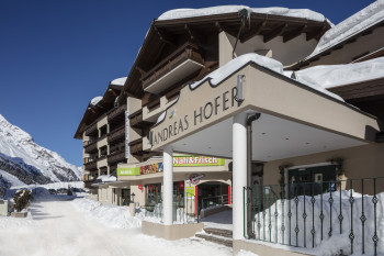 Mitten im Skigebiet