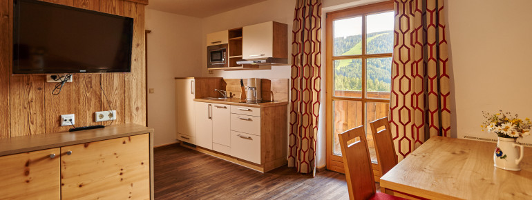 Wohnraum im 35 m2 Appartement