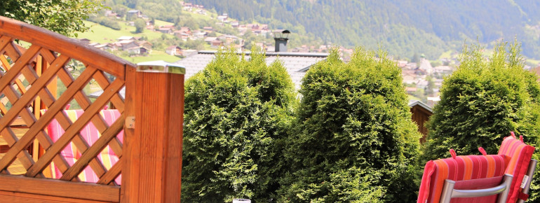 Blick von der Terrasse aus