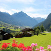 Blick vom Balkon