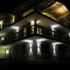 Alpenchalet-Zillertal bei Nacht