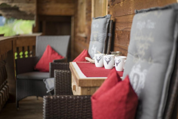 Ferienwohnung Morgenrot / Balkon