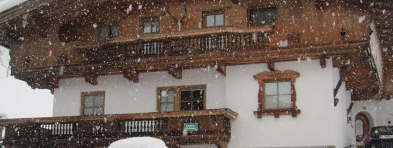 Ferienhaus Waidmannsruh Winter 2014