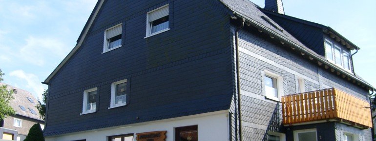 Ferienhaus im Sommer