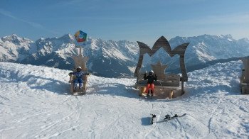 Skifahren am Aberg