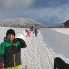 Kinder auf der Rodelbahn