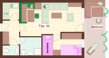 Grundriss Typ A1
