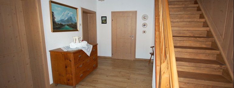Der Eingangsbereich im Erdgeschoß