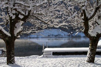 Winter am Weissensee im Ferienhof Hoffmann