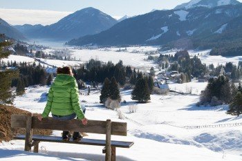Winter am Weissensee im Ferienhof Hoffmann