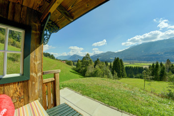 Liebesbank mit Aussicht - nur 10 Minuten vom Hotel entfernt.
