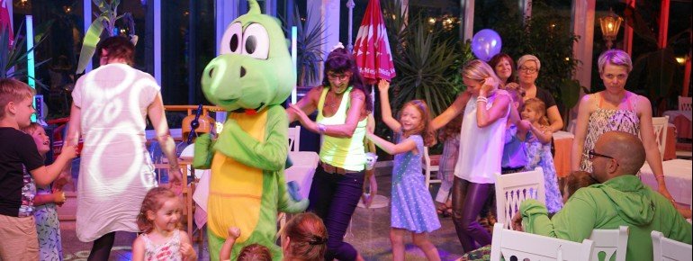 Kinderdisco im Sommer
