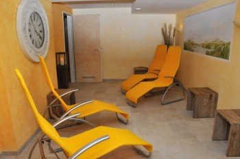 Ruheraum von Sauna und Solarium
