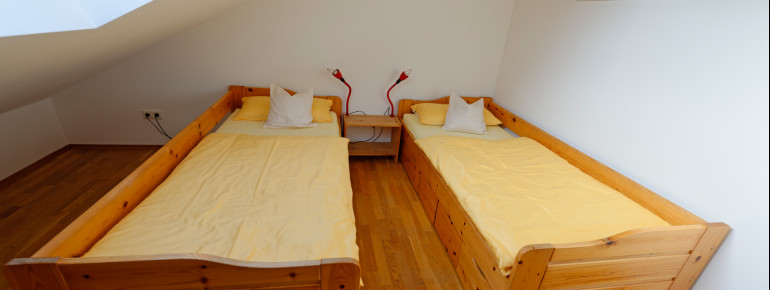 Schlafzimmer im Dachgescoss