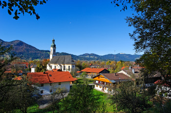 Blick auf Lenggries
