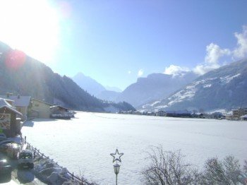 Blick vom Balkon