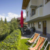 Terrasse und Garten der Ferienwohnung