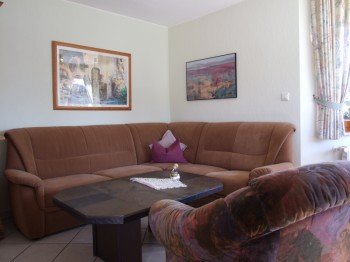 Sitzecke im Wohnzimmer Haus Dorothee