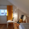 Das Schlafzimmer für eine Person