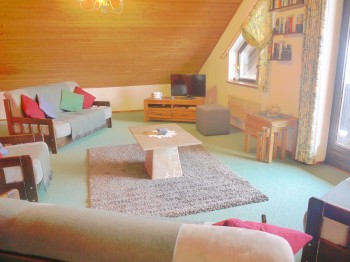 Wohnzimmer - Apartment Speiereck